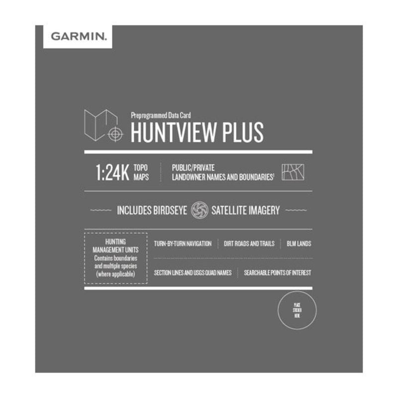 Garmin HuntView? Plus Maps