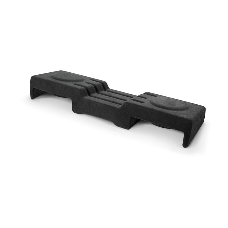 JL Audio? Stealthbox? Enclosed Subwoofer for Chevrolet Silverado and GMC Sierra Crew Cab Trucks (SB-GM-SLVCC2/12TW3/BK)