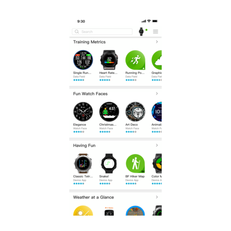 Connect IQ? Store