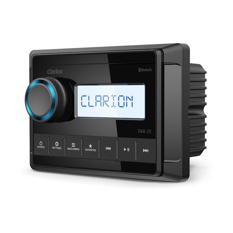 Clarion? Marine Source Unit with LCD Display (CMM-20)