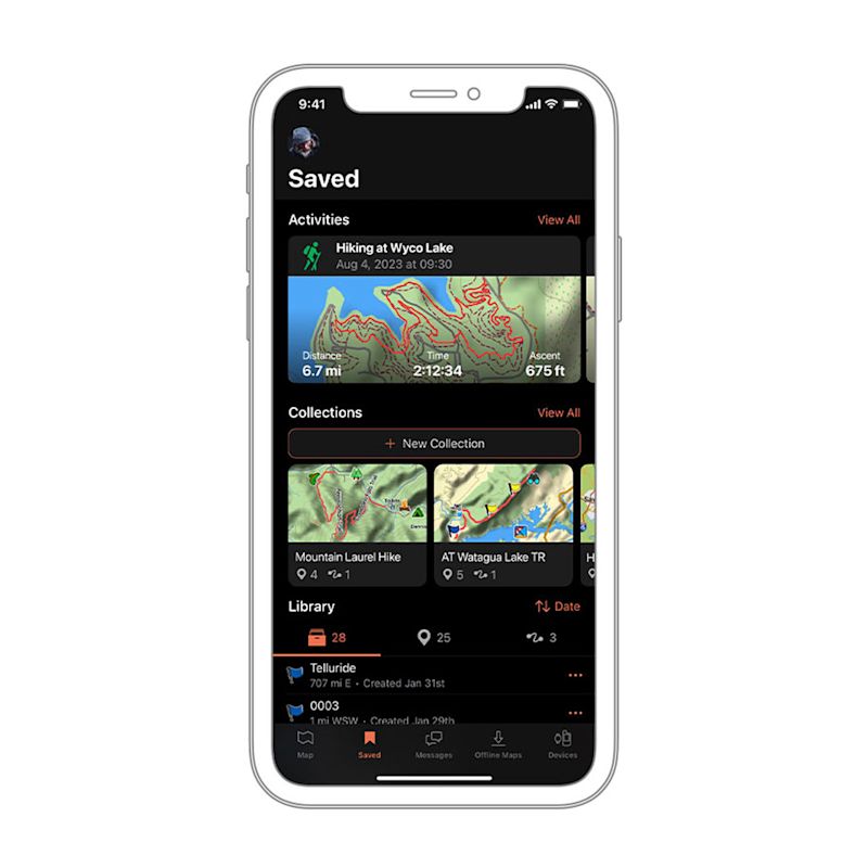 Garmin Explore? App