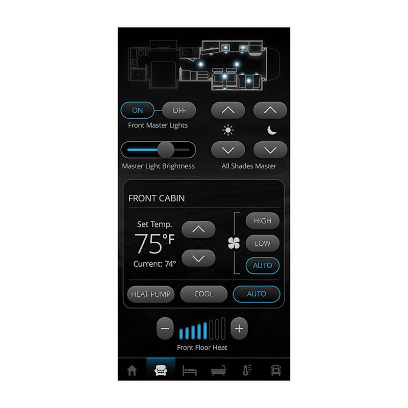 Garmin RV Controls App