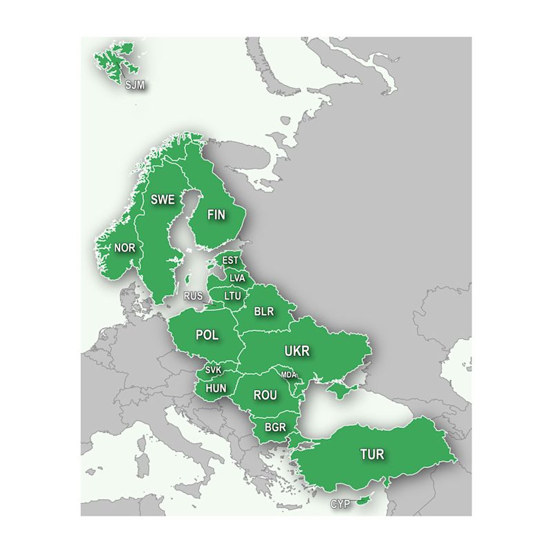 Cycle Map Europe