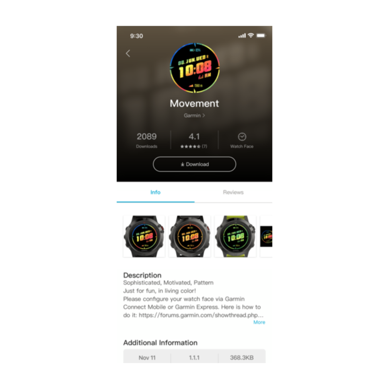 Connect IQ? Store