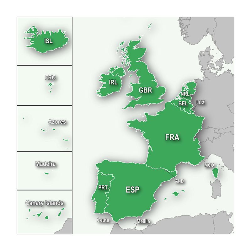 Cycle Map Europe