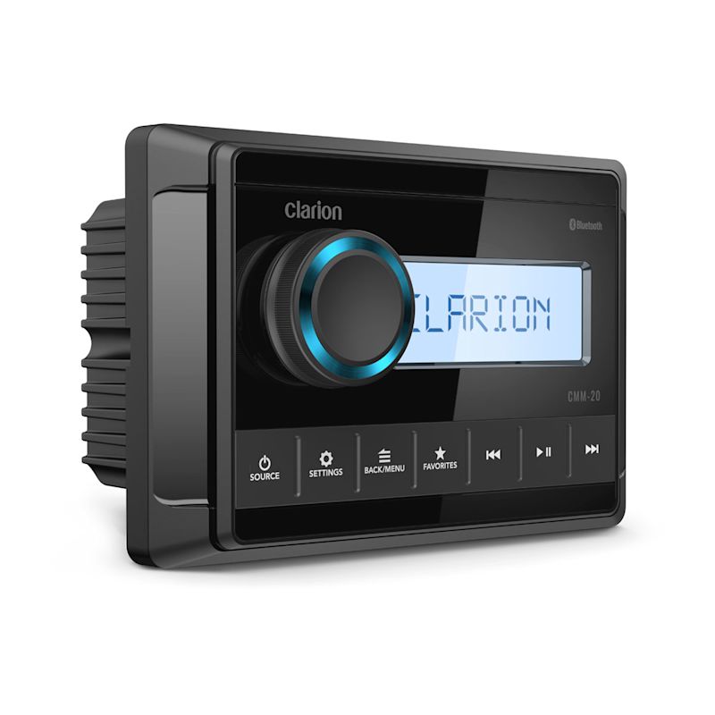 Clarion? Marine Source Unit with LCD Display (CMM-20)